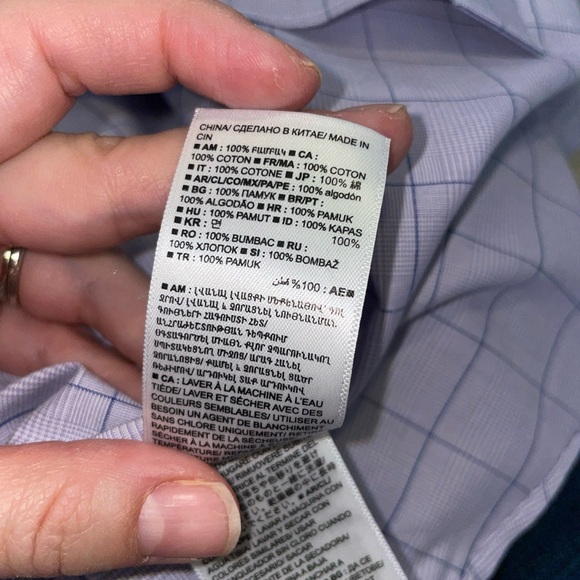 Banana Republic non-iron slim fit fit dress shirt - Picture 4 of 9